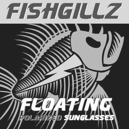 FISHGILLZ FLOATING POLARIZED SUNGLASSES trademark