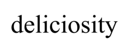 DELICIOSITY trademark