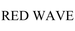 RED WAVE trademark