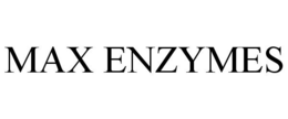 MAX ENZYMES trademark