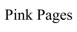 PINK PAGES trademark