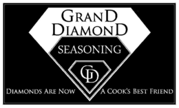 GRAND DIAMOND SEASONING GD DIAMONDS ARENOW A COOK'S BEST FRIEND trademark