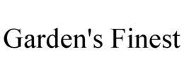 GARDEN'S FINEST trademark