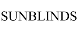 SUNBLINDS trademark