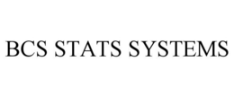 BCS STATS SYSTEMS trademark