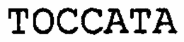 TOCCATA trademark