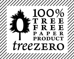 TREEZERO 100% TREE FREE PAPER PRODUCT trademark
