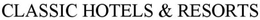 CLASSIC HOTELS & RESORTS trademark