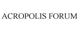 ACROPOLIS FORUM trademark