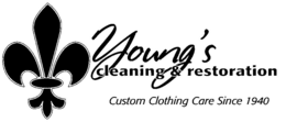 YOUNG'S CLEANING & RESTORATION CUSTOM CLOTHING CARE SINCE 1940 trademark