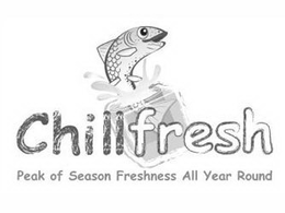 CHILLFRESH PEAK OF SEASON FRESHNESS ALLYEAR ROUND trademark