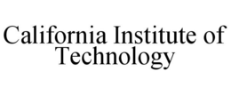 CALIFORNIA INSTITUTE OF TECHNOLOGY trademark