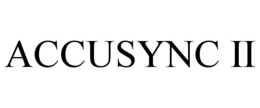 ACCUSYNC II trademark