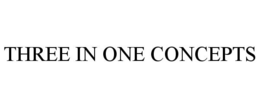 THREE IN ONE CONCEPTS trademark