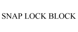 SNAP LOCK BLOCK trademark