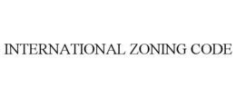 INTERNATIONAL ZONING CODE trademark