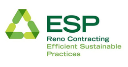 ESP RENO CONTRACTING EFFICIENT SUSTAINABLE PRACTICES trademark