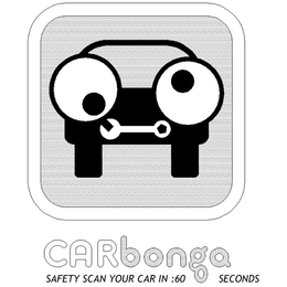 CARBONGA SAFETY SCAN YOUR CAR IN :60 SECONDS trademark