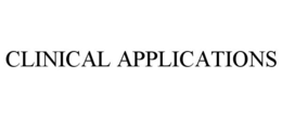 CLINICAL APPLICATIONS trademark