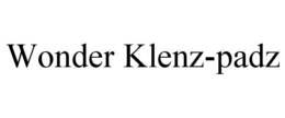 WONDER KLENZ-PADZ trademark