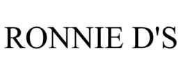 RONNIE D'S trademark