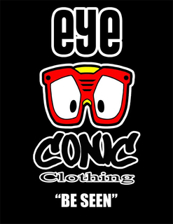 EYE CONIC CLOTHING "BE SEEN" trademark