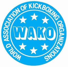 WAKO WORLD ASSOCIATION OF KICKBOXING ORGANIZATIONS trademark
