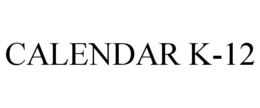 CALENDAR K-12 trademark