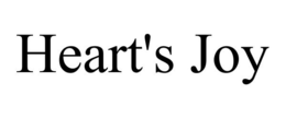 HEART'S JOY trademark