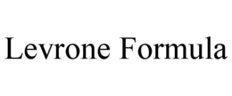 LEVRONE FORMULA trademark