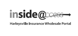 INSIDE@CCESS HARLEYSVILLE INSURANCE WHOLESALE PORTAL trademark