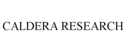 CALDERA RESEARCH trademark