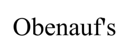 OBENAUF'S trademark