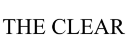 THE CLEAR trademark