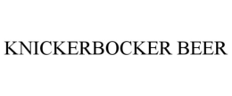 KNICKERBOCKER BEER trademark