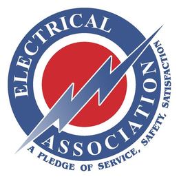 ELECTRICAL ASSOCIATION A PLEDGE OF SERVICE, SAFETY, SATISFACTION trademark