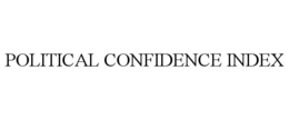 POLITICAL CONFIDENCE INDEX trademark