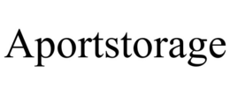 APORTSTORAGE trademark