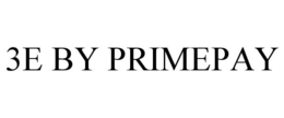 3E BY PRIMEPAY trademark