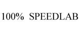 100% SPEEDLAB trademark