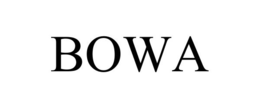 BOWA trademark