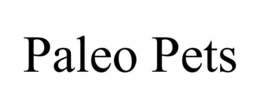 PALEO PETS trademark