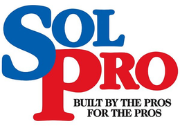 SOLPRO BUILT BY THE PROS FOR THE PROS trademark