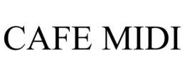 CAFE MIDI trademark