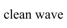 CLEAN WAVE trademark