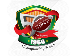 50TH ANNIVERSARY 1960 CHAMPIONSHIP SEASON WORLD CHAMPIONS 1960 EAGLES 17 PACKERS 13 trademark
