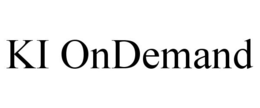 KI ONDEMAND trademark