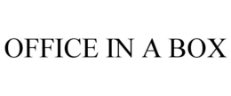 OFFICE IN A BOX trademark