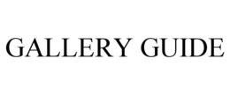 GALLERY GUIDE trademark