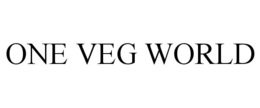 ONE VEG WORLD trademark